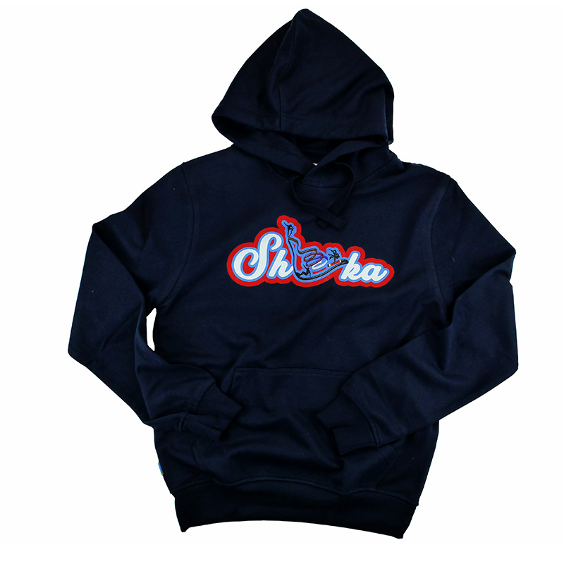 Hoodie - SHAKA 3P - FREEDOM and PASSION - navy
