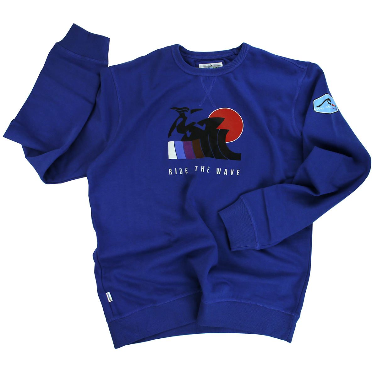 No Hood - RIDE the WAVE II - royal blue