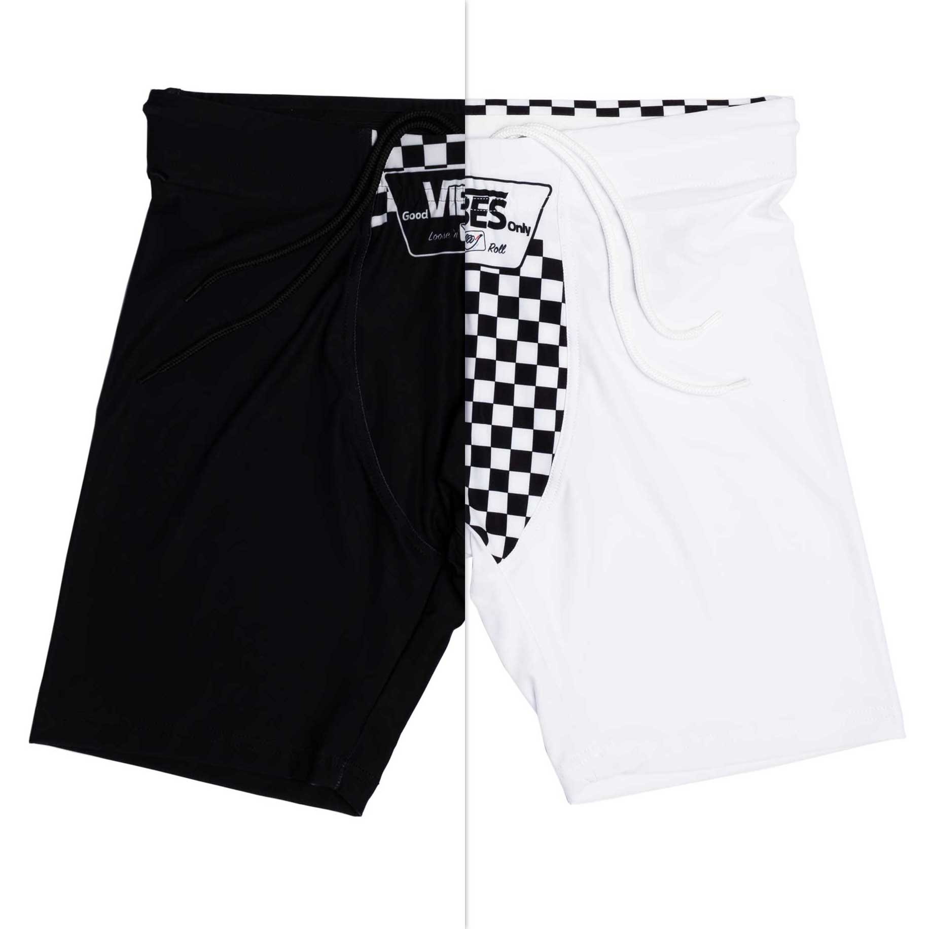 Vale Tudo Shorts - good VIBES only - 2/color